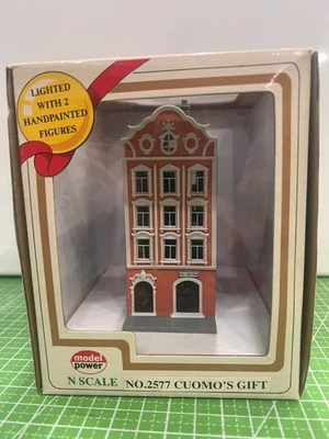 Model Power N-Scale Lighted Built Up Building a Figure #2576 - Read - Image 1 of 4