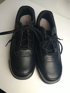 Apex Men's Black Ambulatory Diabetic Shoes/Sneakers Comfort W/ Insoles G7000MX10 - Picture 1 of 12