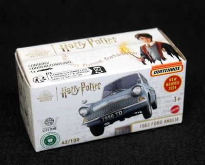 Caja de cerillas Harry Potter 1962 temática Ford Anglia The Flying Car de Mattel nuevo en caja Foto 1 de 4