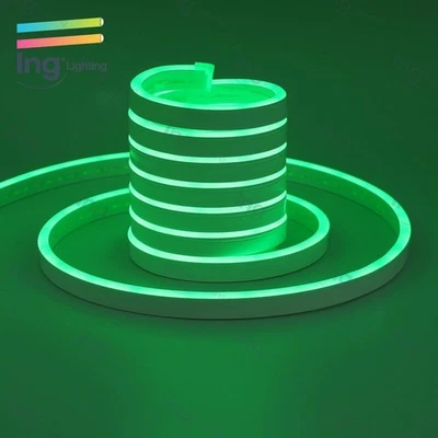 Christmas Green LED Neon Rope Light Strip Waterproof IP68 110V Outdoor Bulding - Image 1 of 4