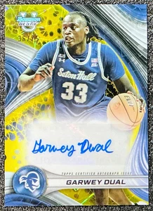 Garwey Dual 2024-25 Bowman U Best #B24-GD Best of 2024 Yellow Lazer /75 (RC, AU) - Picture 1 of 2