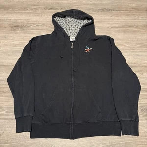 Walt Disney Imagineering Epcot Sorcerer Mickey schwarz Reißverschluss Hoodie Sweatshirt XL - Bild 1 von 4