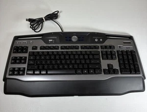 Logitech G11 Gaming Keyboard - Blue Backlit Keys, Programmable G-Keys, Wired USB - Picture 1 of 14