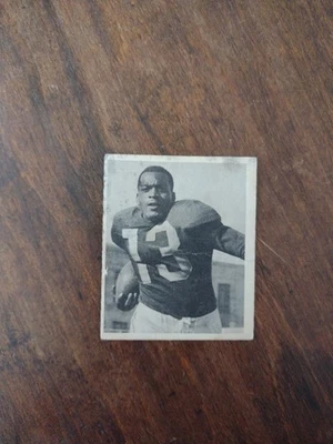 1948 Bowman #8 Kenny Washington Rookie Los Angeles Rams F/G Read - Image 1 of 2