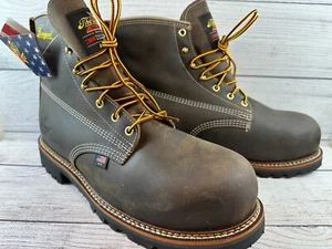 Thorogood American Heritage 6 Safety Boots Mens Size 11EE Brown Waterproof - Picture 1 of 9