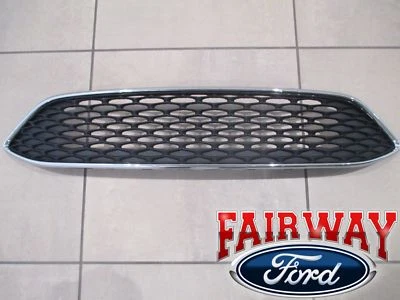 15 thru 18 Focus OEM Genuine Ford Parts Chrome & Black Upper Grille Grill - NEW - Image 1 of 4