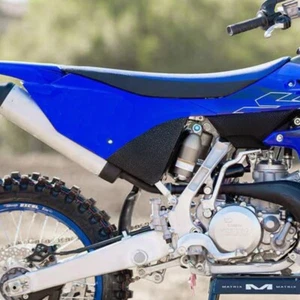 Black Air Box Guards 2022-2025 Yamaha YZ250 Airbox Grip Tape Decal YZ 250 YZ250X - Foto 1 di 4