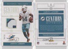 2017 Panini National Treasures Century Materials Holo Silver /25 Jarvis Landry