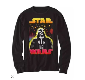STAR WARS Hybrid Big Boys Vader Glowing Long Sleeves Graphic T-shirt, XL - Picture 1 of 6