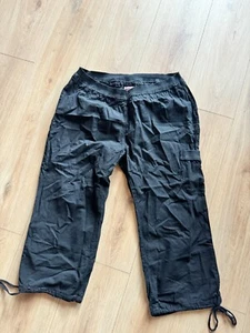 Damen Hose Infinity Woman Größe 44 Dreiviertel Hose schwarz - Bild 1 von 3