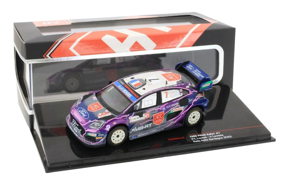 Ford Puma Rally1 #7 Sardegna Rally 2022 Loubet Landais Ixo Ram854 1 43 Rallye