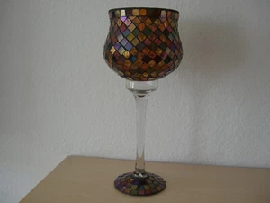 Schöner dekorativer Glaskelch - Bild 1 von 3