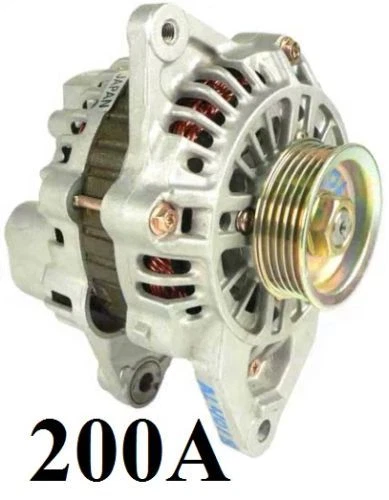 200 HIGH AMP Alternator Dodge Stealth V6 3.0L 2972cc 181cid w/Turbo 1991-1993 - Image 1 of 2