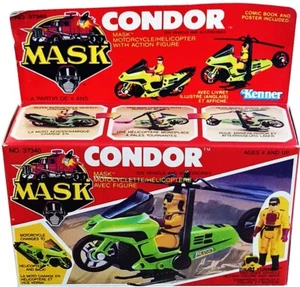 M.A.S.K. MASK Condor, Short MASK, Vintage 1985 Collectible, New! MISB! AFA IT!! - Picture 1 of 4