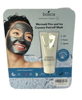 Boscia Mermaid Fire and Ice Cryosea Peel-Off Mask, 80g  FREE DELIVERY - Image 1 of 4