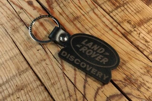 Discovery Car Leather Key Ring Made in the UK and hand finished - Picture 1 of 2