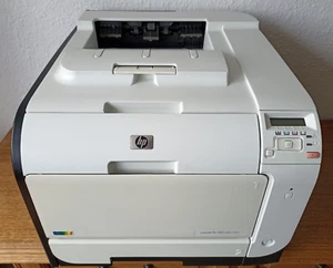 FarbLaserdrucker HP LaserJet Color 400 M451nw CE958A Duplex USB WLAN mit Toner - Bild 1 von 8