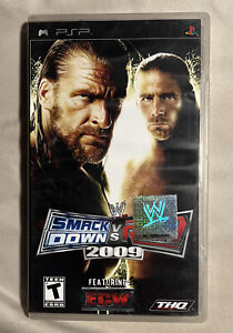 PSP WWE Smack Down vs Raw 2009 (Sony PSP, 2009) *CIB*