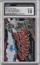 2023 LEAF METAL TYJAE SPEARS SAVAGE AUTOGRAPHS # S-TS3 6/10 💎💎