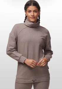 Varley Morrison Sweat Damen Gr. XS hellbraun braun Pullover Langarm Gym Top - Bild 1 von 11