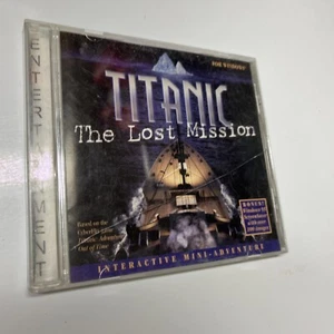 Titanic The Lost Mission Interactive Adventure Cyberflix CD ROM Windows 95 - Picture 1 of 10