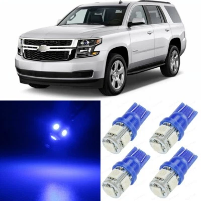 17 x Pacote de Luzes LED Internas Ultra Azuis para 2007 - 2015 Chevy Tahoe +FERRAMENTA - Imagem 1 de 4