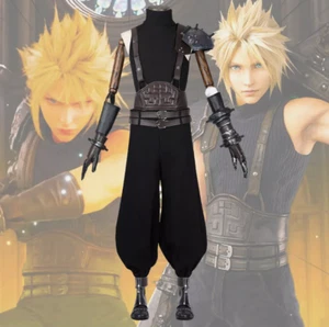 Disfraz Cloud Strife Final Fantasy VII Renacimiento Cosplay Traje Hecho a Mano - Imagen 1 de 14