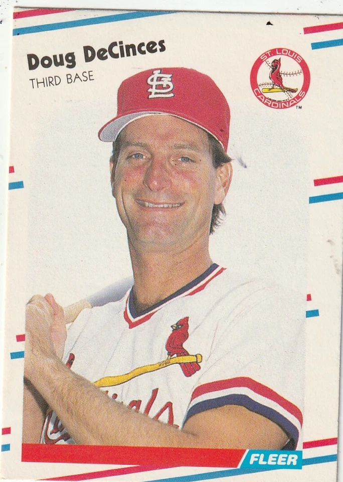 FREE SHIPPING-MINT-1988 Fleer Doug DeCinces #31 CARDINALS PLUS BONUS CARDS - Image 1 of 1