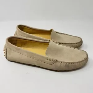 M. Gemi Women’s Felize Driving Moccasins - Latte Suede - Size 40 - Bild 1 von 10
