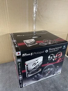 NEU NEW Lenkrad Pack + GT 5 Gran Turismo 5 Prolog Playstation 3 PS3 Offiziell - Bild 1 von 6