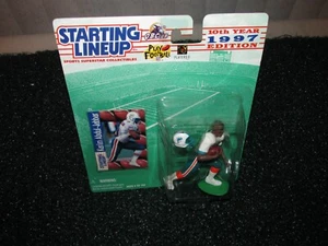 Startaufstellung 1997 Karim Abdul-Jabbar Miami Dolphins (Rookie Piece) - Bild 1 von 6