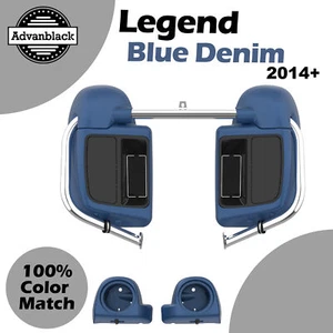 Kit de carenados Legend Blue Denim ventilación inferior para Harley Davidson 2014+ - Imagen 1 de 19