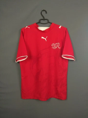 Switzerland Jersey 2006 2007 Home L Shirt Puma Football Soccer ig93 Cover