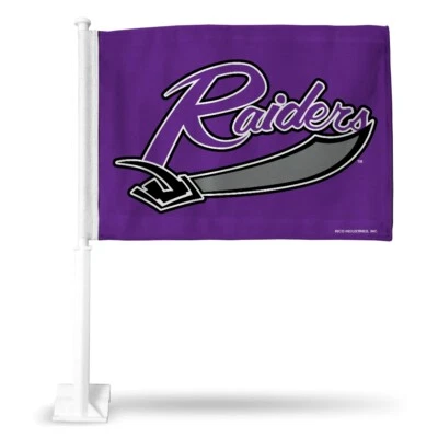 Mount Union Purple Raiders 11X14 Window Mount 2-Sided Car Flag - Image 1 of 4