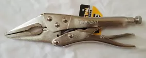 Tolsen Nadel Nase Arretierzange 9" Schraubstock Klemmzange 10052 - Bild 1 von 5