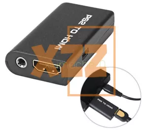 Cable de audio y video PS2 a HDMI adaptador convertidor con salida de audio de 3,5 mm para HDTV - Imagen 1 de 5