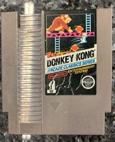 NES - The Original Donkey Kong - Arcade Classics Series - GAME ONLY - ON SALE !!