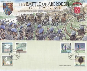 HOB44 Battle of Aberden Full set of 6 World of Invention Stamps. - Picture 1 of 3