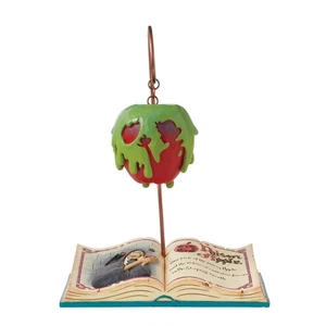 Jim Shore Disney LIBRO MANZANA ENVENENADA - MANZANA-SOLUTAMENTE VENENOSA/MALVADA 6016597 - Imagen 1 de 8