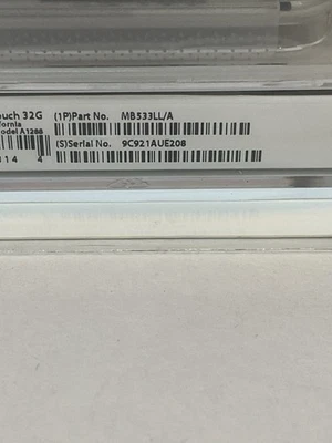 APPLE IPOD TOUCH 3RD GEN A1288 32GB NOS OEM - SEALED - MB533LL/A - Image 1 of 4