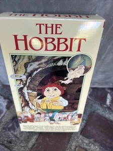 Vintage 1991 The Hobbit Tolkien Animated VHS Warner Home Video - Picture 1 of 6