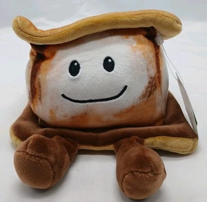 Gigglescape 5 Zoll S'more Plüschtier superweich matschig neu mit Etikett Weihnachtsgeschenk - Bild 1 von 6