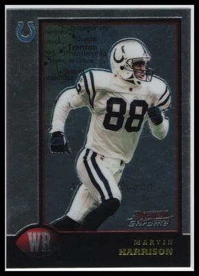 1998 Bowman #87 Marvin Harrison Interstate - Image 1 of 2