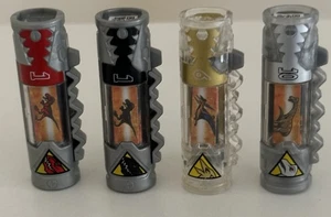 Bandai Power Rangers Dino Charge Emblems Charger Bundle x 4 Including Black #1 - Picture 1 of 2