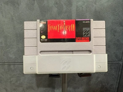 Final Fantasy II Nintendo SNES 1991 Authentic Tested - Image 1 of 2