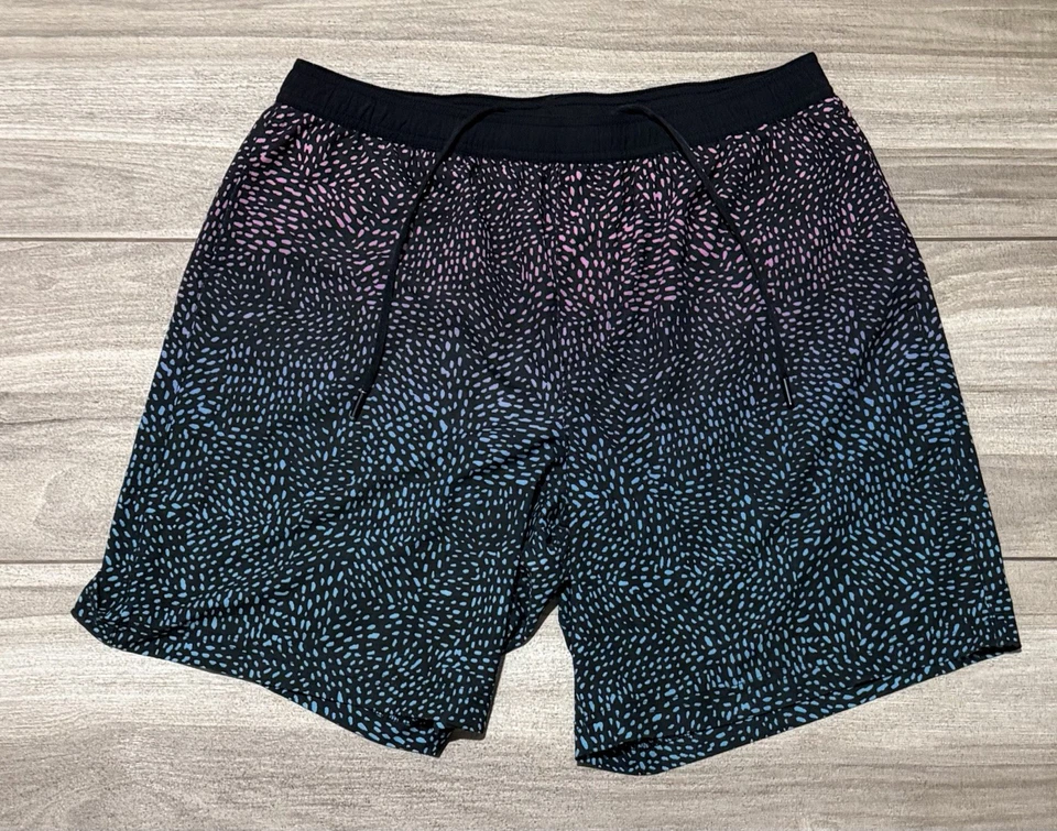 Talla XL - Baúl de baño clásico forrado con gorditos 7” patrón degradado Foto 1 de 4