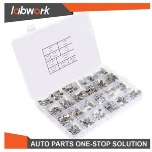 Labwork Aluminum Rivet Nut Nutsert Kit 300 Pcs (150Pcs Metric & 150Pcs SAE) - Picture 1 of 14