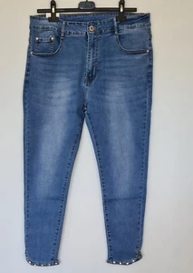 G-Smack Jeans mit Strass am Beinabschluss versch. Größen NEU - Bild 1 von 3