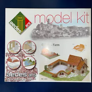 Cascina - Casa di campagna rurale mod. 1 2100 pz kit modellino 1414 Aedes Ars - Foto 1 di 6
