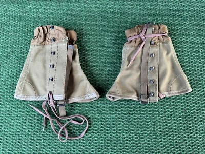 复古 Army Military Gaiter 打底靴鞋套,雪、雨、泥 — 第 1/4 张图片